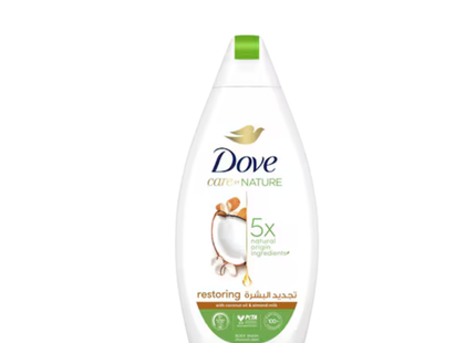 Dove Body Wash Restoring With Coconut Oil & Almond Milk -250 ML