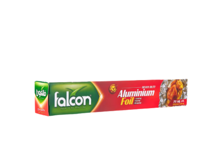 Falcon Aluminum Foil Silver 75 SQ FT (23.22cm x 30cm)