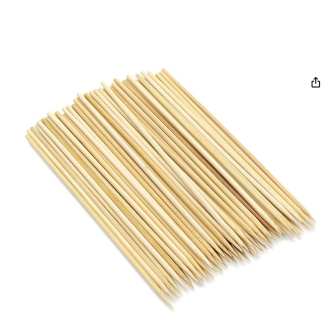Bamboo Skewes  - 100 Pieces