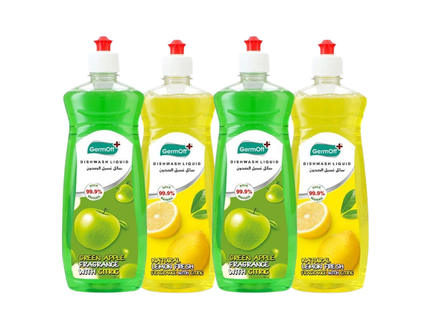 Germoff Dish Wah Liquid 500 ml x 4 Pcs