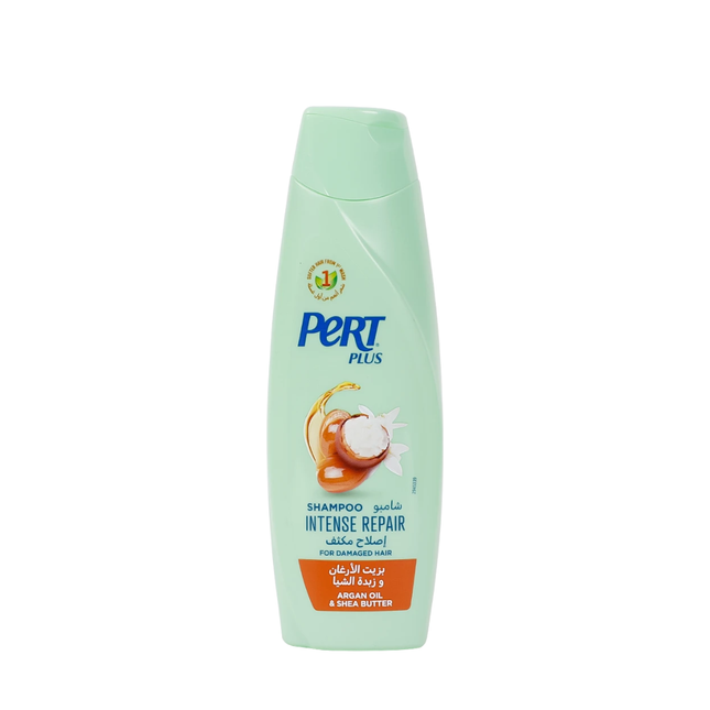 Pert Plus Shampoo For Damager Hair , Argan Oil & Shea Butter 400 ml