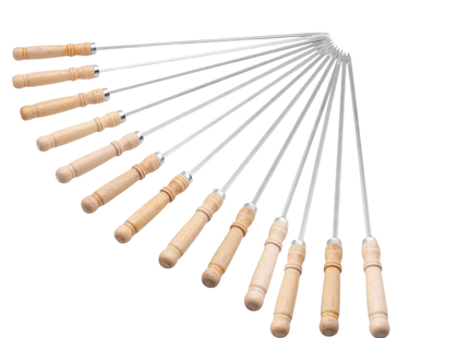 BBQ Stick Steel 12 Pcs