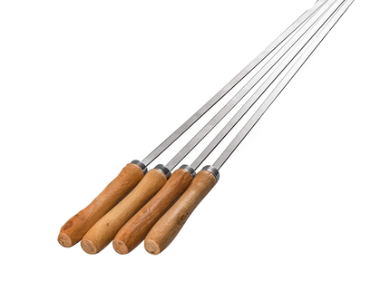 BBQ Stick Steel 4 Pcs