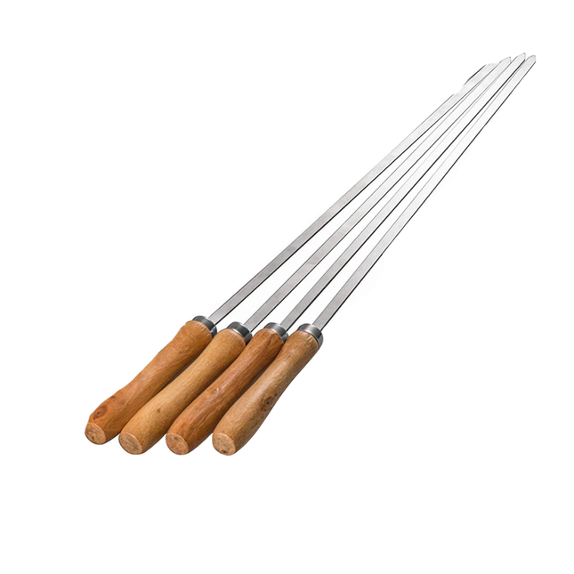 BBQ Stick Steel 4 Pcs