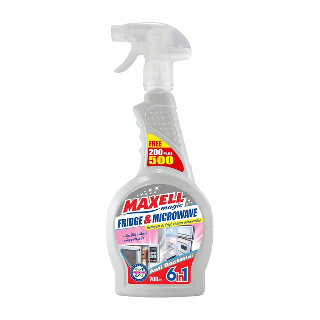 Maxell Magic Fridge and Microwave Cleaner Spray, 700 ml