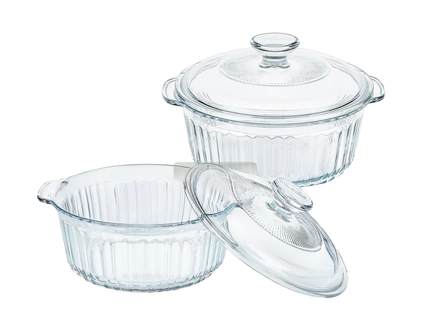 High Borosilicate Pot  2.4 Ltr