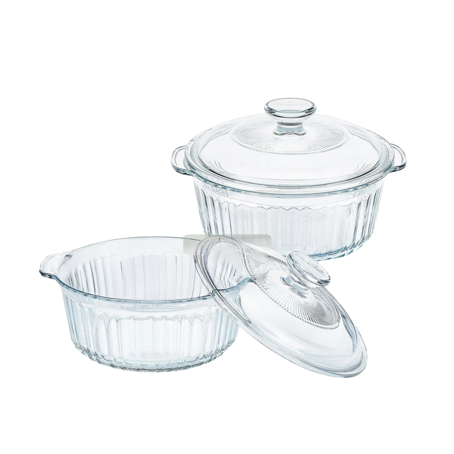 High Borosilicate Pot  2.4 Ltr