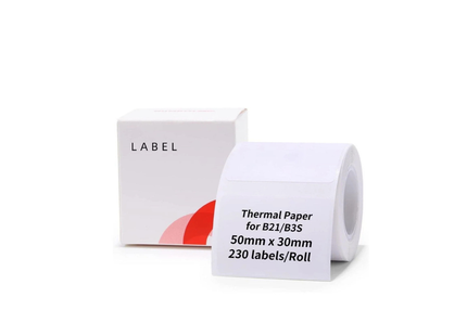 NIIMBOT T50*30-230 Thermal Label - White
