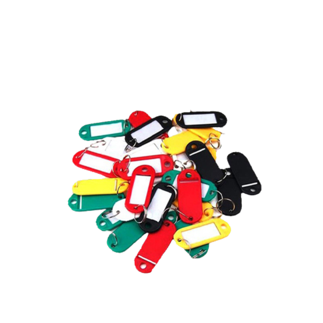 Key Tag Plastic 100 Pcs