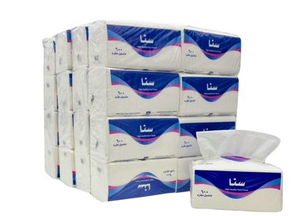 Sana facial tissues 600 Sheets - 30 Pcs