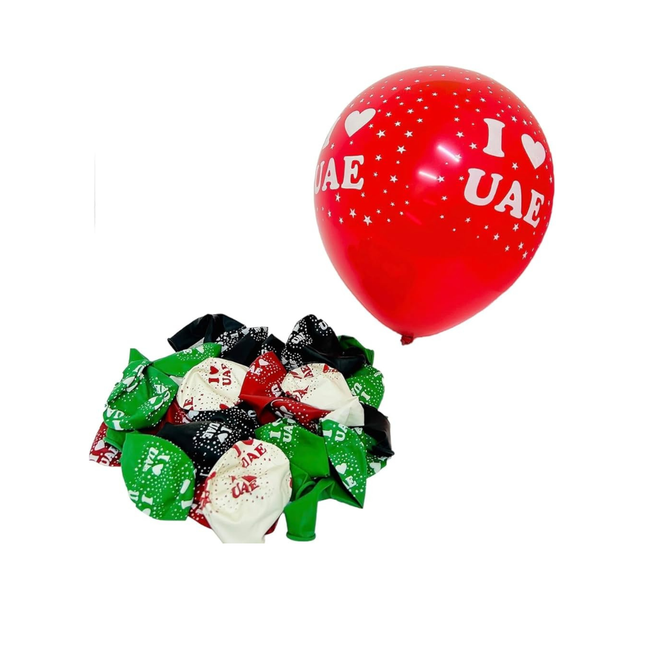 Flag Ballon - 25 Pcs