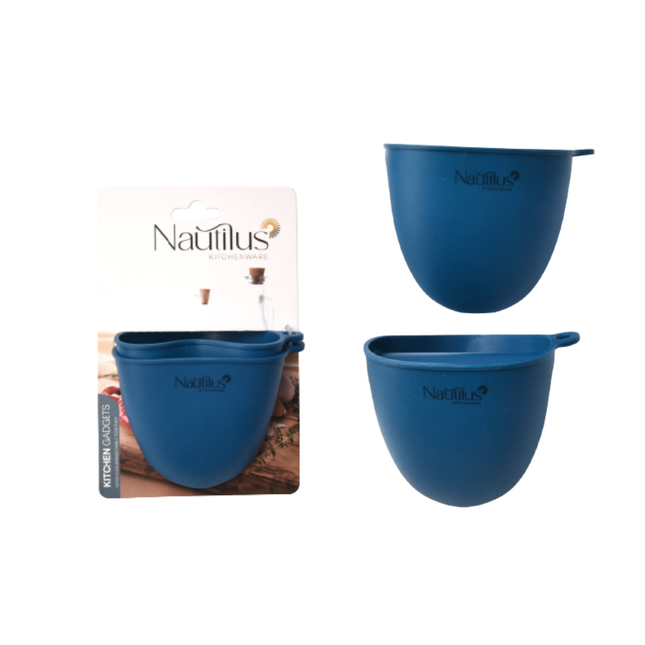 Two Piece Silicone Grab Mitts Set