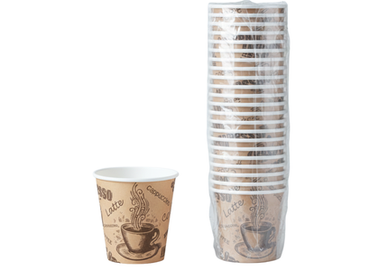 Printed Paper Cup 4 Oz Carton Packet