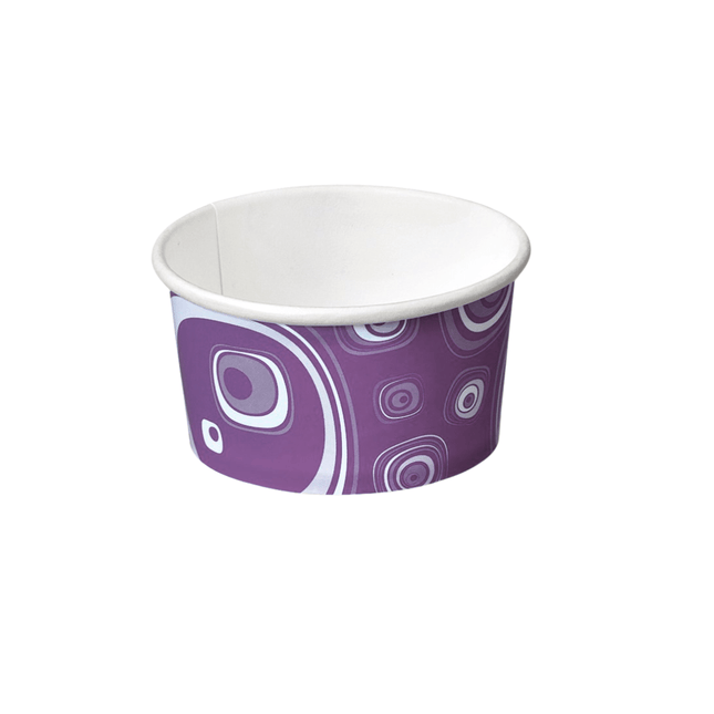 Ice Cream Paper Cup Printed 4 Oz