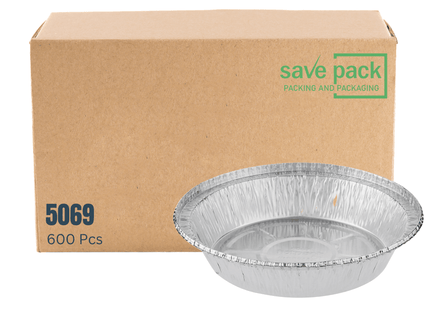 Aluminum Round container 5069 Packet/Carton - Carton