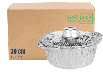 Aluminium Pots 39 cm Piece/Packet/Carton - Carton