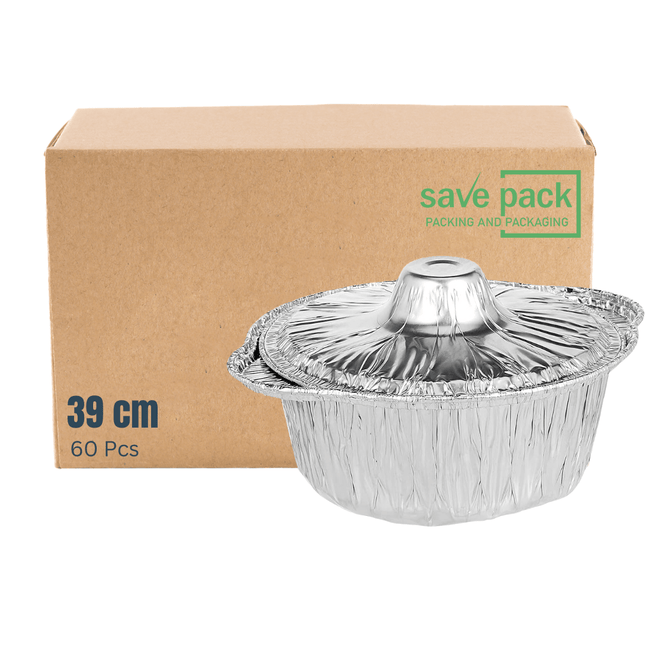 أواني ألومنيوم 39 سم قطعة/حزمة/كرتون - كرتون