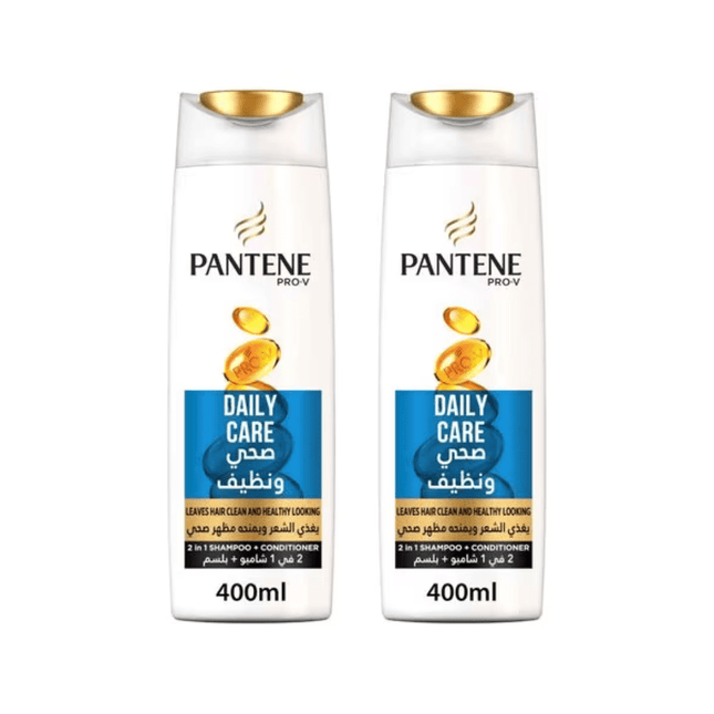 Pantene - Pro-V Shampoo 400 ml Twin Pack (2Pieces) - DAILY CARE