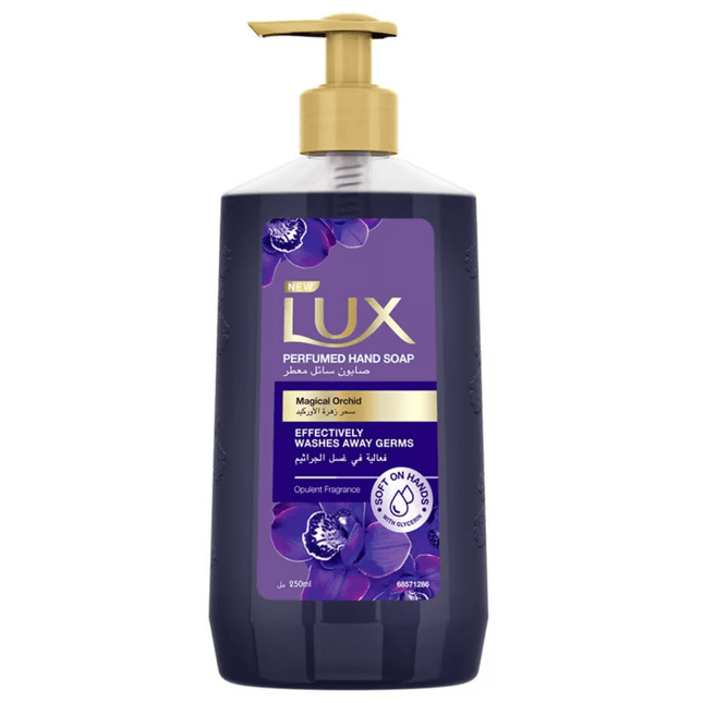 غسول اليدين المعطر من لوكس، ٥٠٠ مل، قطعة/كرتون، زهرة الأوركيد السحرية