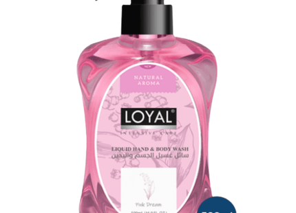 Loyal Liquid Hand & Body Wash , 500 ml , Pink Dream