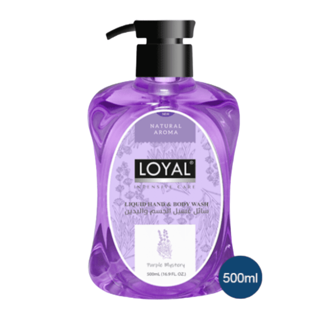 Loyal Liquid Hand & Body Wash , 500 ml  Purple Mystery