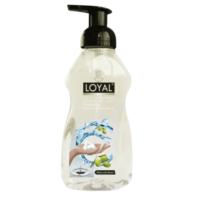 Loyal Foaming Hand Wash & Body Wash, 500ml Natural Olive
