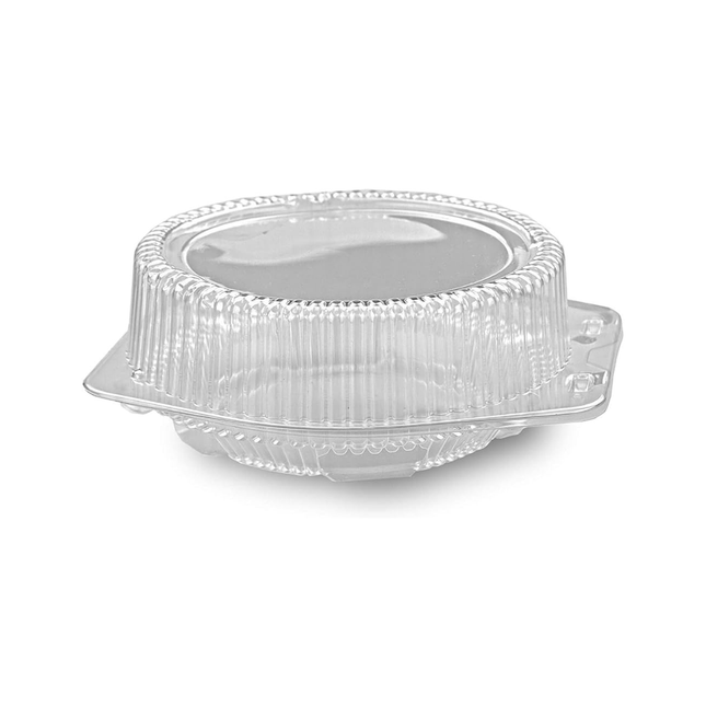 Round Clear Cake Container With Lid 8Inch
