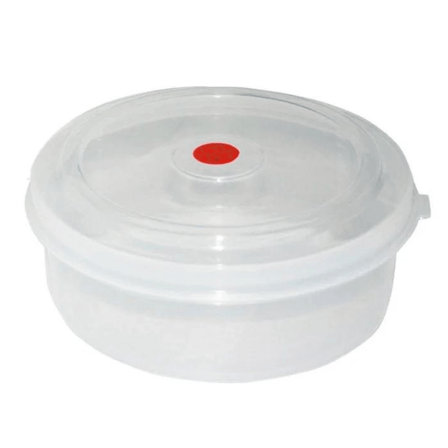 Rounded Storage Container Clear-Air Tight  3000 ML