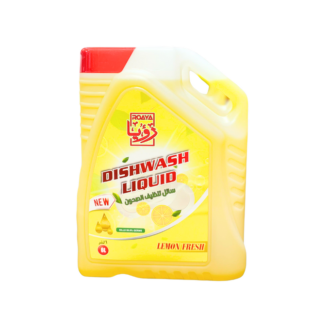 Roaya Premium Dish wash Lemon Fresh 6 L
