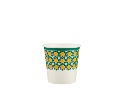 Paper Cup Printed With Ramadan Design 4 Oz
