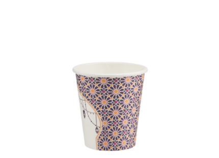 Paper Cup Printed With Ramadan Design 6.5 Oz