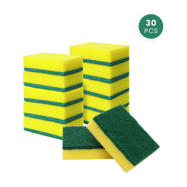 Sponge With Scrub 36 Pcs