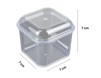 Acrylic Clear Box W/Lid - JNH006