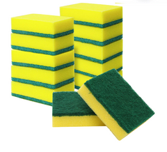Sponge With Scrub 36 Pcs