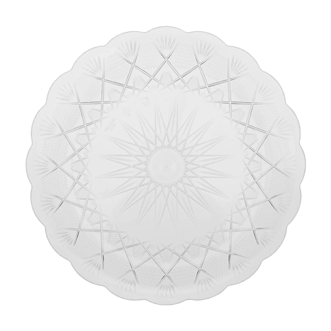 Crystal Tray 12/18/24/27/33/36 cm 1KG - 27 cm