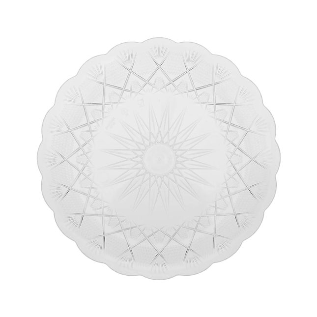 Crystal Tray 12/18/24/27/33/36 cm 1KG - 24 cm