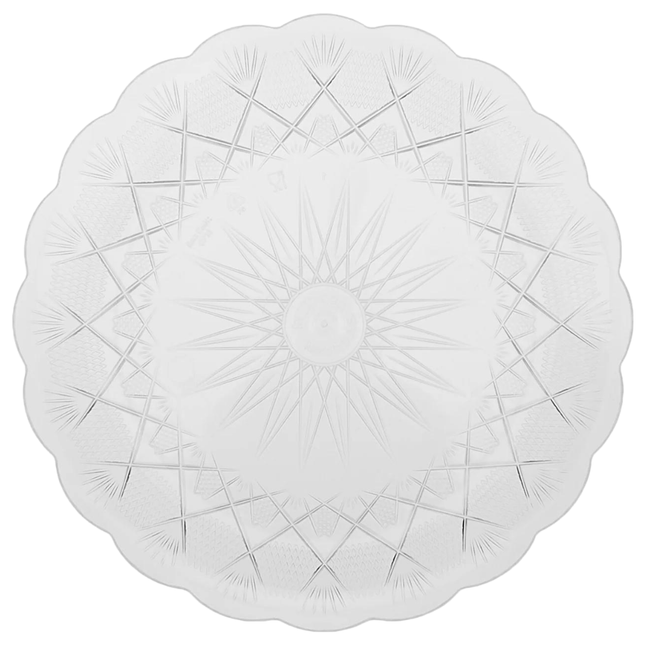 Crystal Tray 12/18/24/27/33/36 cm 1KG - 36 cm