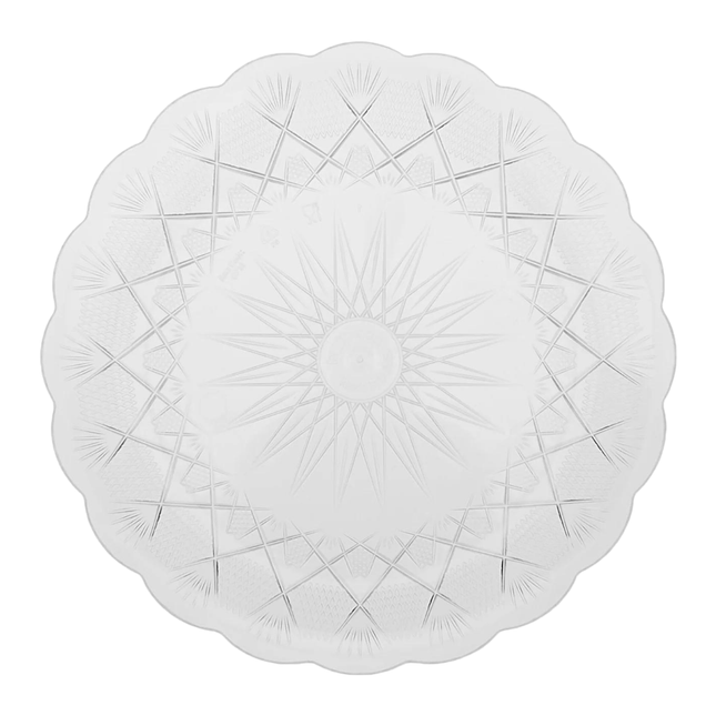 Crystal Tray 12/18/24/27/33/36 cm 1KG - 33 cm