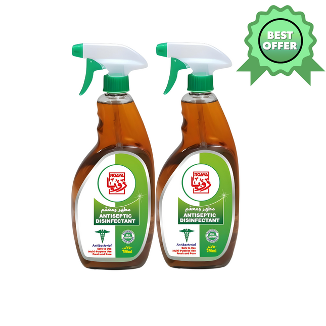 Roaya Antiseptic Disnfectant 2 x 750 ML