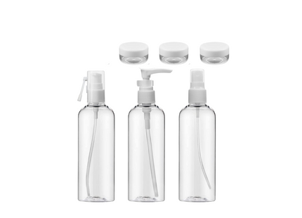 Empty Bottle Set - 6 Pieces
