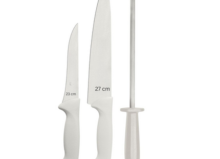 Knife 2 Pcs & Sharpener