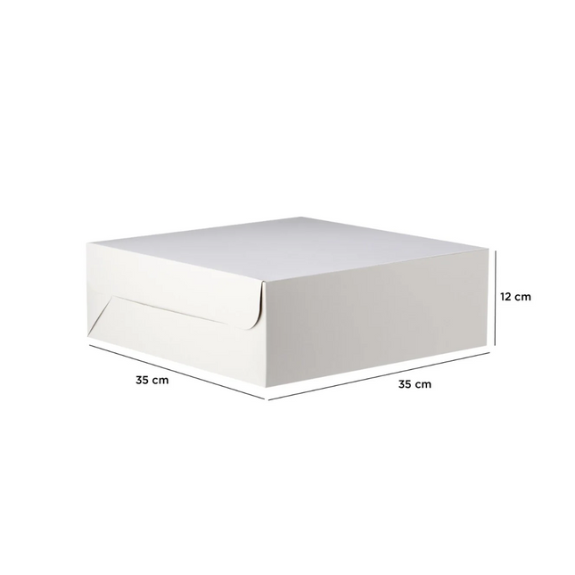 Paper Cake Box white - 35*35 cm