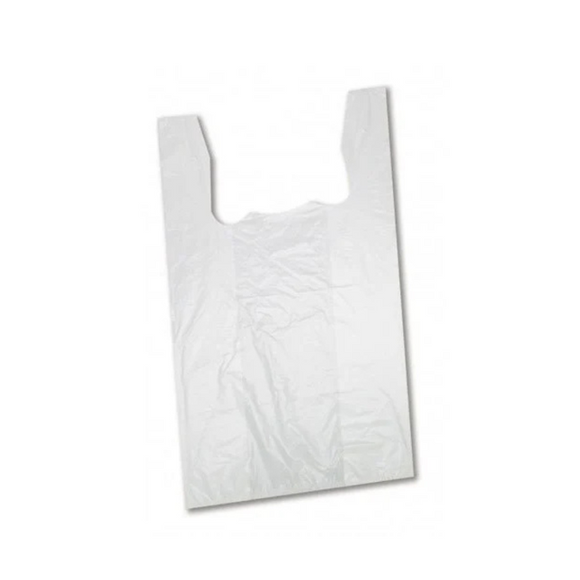 PLASTIC SHOPPING BAG White - 1 Kg
