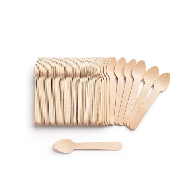 Wooden Spoon 50 Pieces
