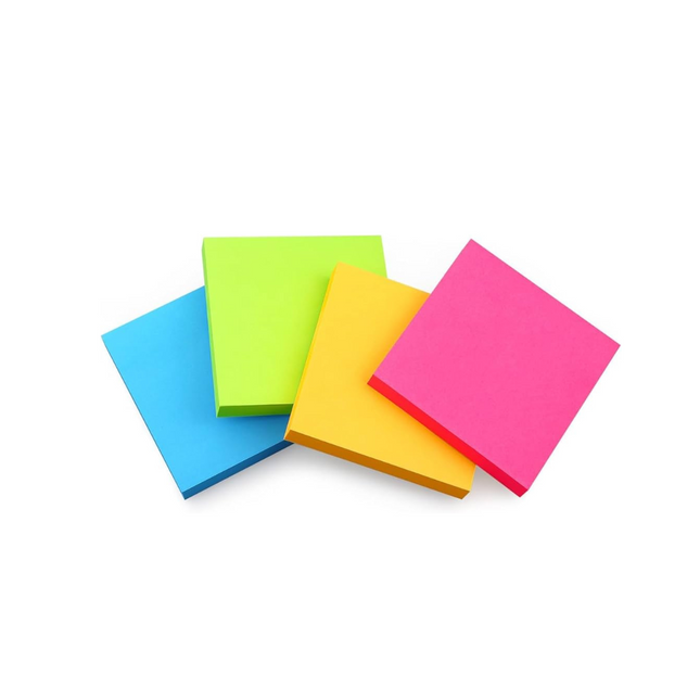 Sticky Notes 4 Colored