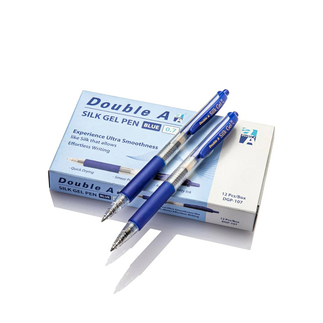 Double A Silk Gel Pen 12-Pieces