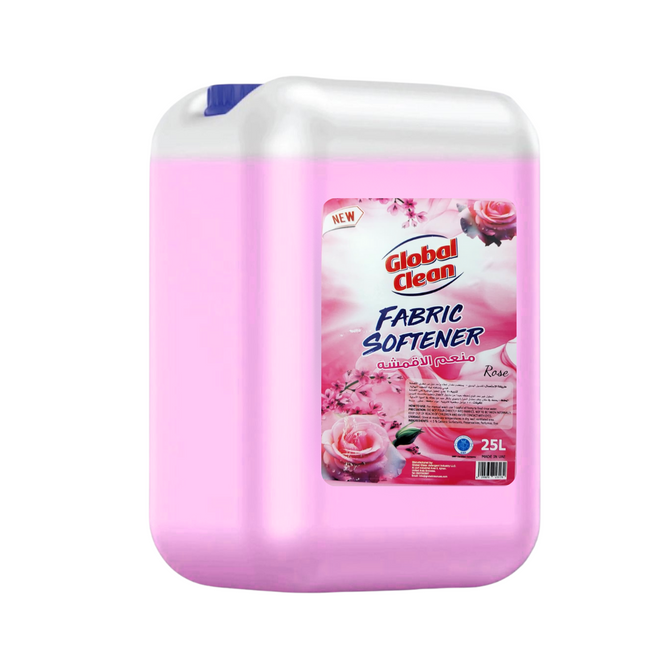 Global Clean Fabric Softener 25 L Rose