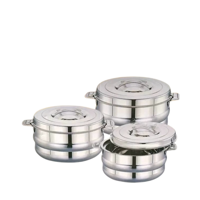 Stainless Steel Hot Pot 1500 - 2500 - 3500 ML
