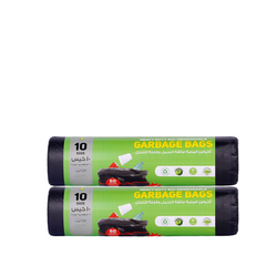 Garbage Bag 95 X 115 CM , 65 Gallons - 2 Roll x 10 Bags
