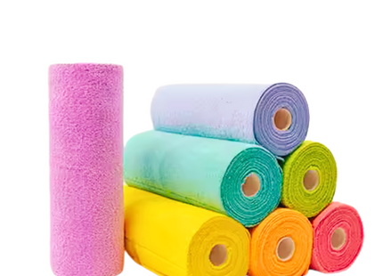 Microfiber towel Roll 30 Pieces